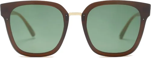 Vista 3 de SOJOS Gafas de sol cuadradas de gran tamaño para mujer diseño de Sunnies SJ2116