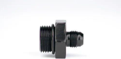 Vista 13 de Aeromotive 15608 Aluminio anodizado negro -10AN macho conector de combustible con rosca estriada