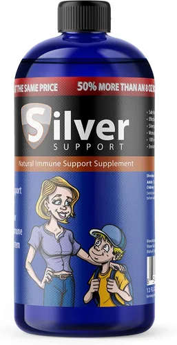 Vista 8 de Natural Immune Support Supplement, Nano-Sized Silver Solution, Immune Booster for Kids, Pets & Adults, Purified Silver, Fortify Your Immune System 1