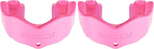 Vista 28 de Shock Doctor Gel Max - Protector bucal, protección resistente y ajuste personalizado, juvenil, frambuesa azul