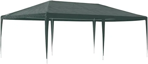 Vista 8 de vidaXL Professional Green Party Tent - UV- and Water- Polyethylene Material - Durable - Steel Frame - 13.1'x19.7'x9