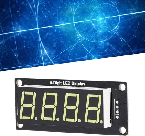 Vista 3 de 4 módulos de segmento digital Tm1637 Pantalla digital LED de 4 dígitos de 7 segmentos Pantalla digital LED de 0.56 pulgadas, pantalla de reloj
