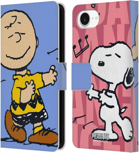 Vista 192 de Head Case Designs Peanuts Charlie & Woodstock Nap Halfs and Laughs - Funda de piel tipo cartera con licencia oficial compatible con Apple iPhone 11
