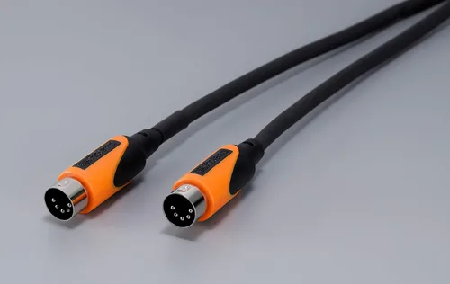 Vista 2 de Roland Cable MIDI serie negro, 3.3 ft - RMIDI-B3