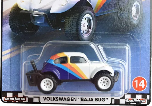 Vista 2 de Hot Wheels Boulevard Volkswagen Baja Bug, Blanco