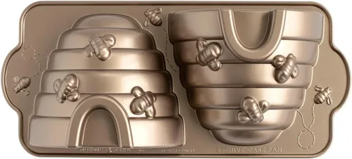 Vista 9 de Nordic Ware Busy Bee Bitelet, capacidad de 1.75 tazas, tofe