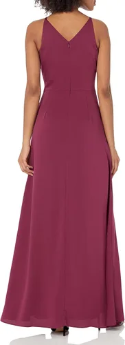 Vista 2 de Dress the Population Vestido largo ajustado y acampanado para mujer