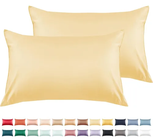 Vista 31 de Warmstar Juego de 2 fundas de almohada de algodón tamaño Queen, fundas de almohada de 600 hilos de 20 x 30 pulgadas, fundas de almohada de algodón