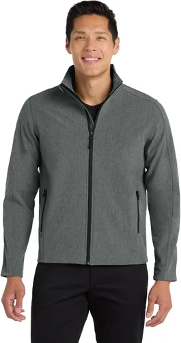 Vista 16 de Port Authority Chaqueta Core Soft Shell Negro