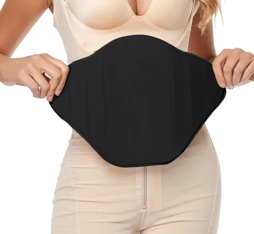 Vista 7 de Moolida Lipo Foam Compression Ab Board Post Cirugía Abdominal Board Liposuction (Beige) Junta de cirugía de liposucción (beige)