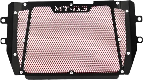 Vista 3 de LeosHi Compatible with MT-03 MT03 MT 03 2015 2016 2017 2018 2019 2020 2021 Motorcycle Aluminum Radiator Grille Grill Guard Cover Protector