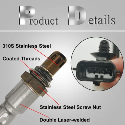 Vista 4 de 234-4906 Sensor de oxígeno aguas abajo para Nissan Rogue Frontier Infiniti