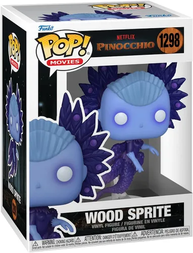 Vista 2 de Funko Pop Movies: Netflix Pinocho - Wood Spirit Sprite - Figura de vinilo coleccionable - Idea de regalo - Producto oficial - Juguetes para niños