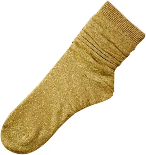 Vista 2 de 2 pares de calcetines tobilleros con purpurina para mujer, estilo casual, retro