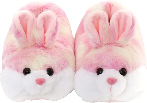 Vista 3 de Millffy Bunny Slippers for Women Warm Funny Slippers House Shoes Rabbit Plush Slippers