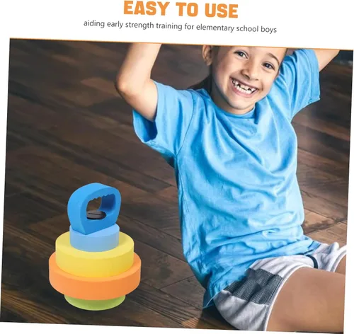 Vista 3 de BESPORTBLE 1 par de mancuernas de agua de Eva ajustables, peso flotante ligero para juego en la piscina, para entrenamiento de fuerza temprano