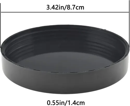 Vista 7 de 4 tapas planas para tapa Magic Bala, piezas de repuesto para licuadora Magic Bull, tapa de plástico negro compatible con vasos Magic Bullet de 250 W