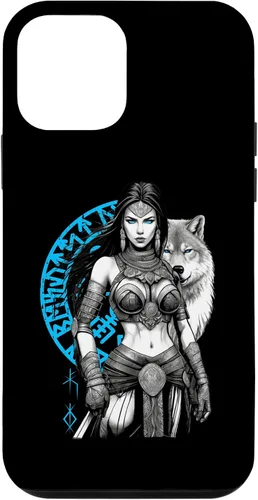 Vista 12 de Funda para iPhone 15 Mitología y fuerza The Shield Maid