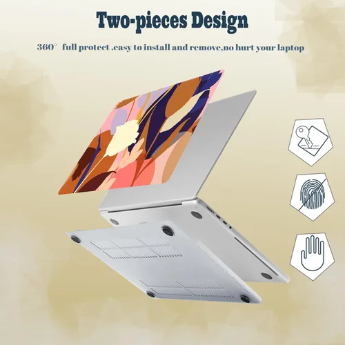 Vista 3 de Carcasa para laptop MacBook Air de 11 pulgadas 2015 2014 2013 2012 2011 2010 versión modelo A1465 A1370, Air 11.6 pulgadas a presión funda rígida