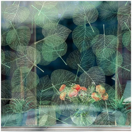 Vista 6 de BDF 4GLV - Película decorativa para ventana, hojas verdes (24 pulgadas x 7 pies)
