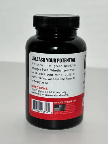 Vista 12 de Force Factor Suplemento de curcumina de cúrcuma con pimienta negra, suplemento de apoyo articular con BioPerine para una mayor absorción, sin