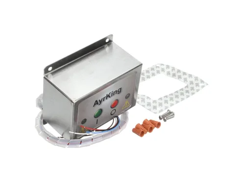 Vista 4 de Ayr King Caja de control B314 para reemplazar B114 con 6 tornillos autorroscantes, 2 arandelas y tuercas de alambre