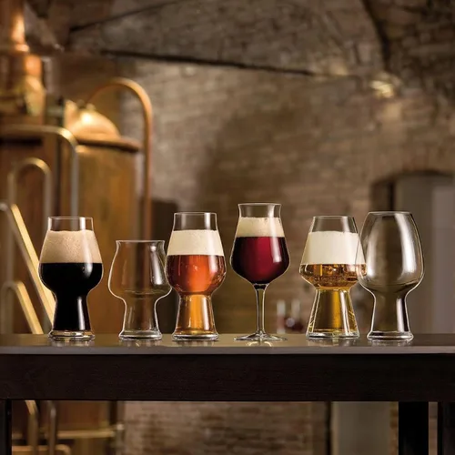 Vista 9 de Luigi Bormioli Birrateque - Vasos de cerveza de sidra de 17 onzas (juego de 2) – Vasos de cerveza artesanales para sidra, sidra dura, sidra