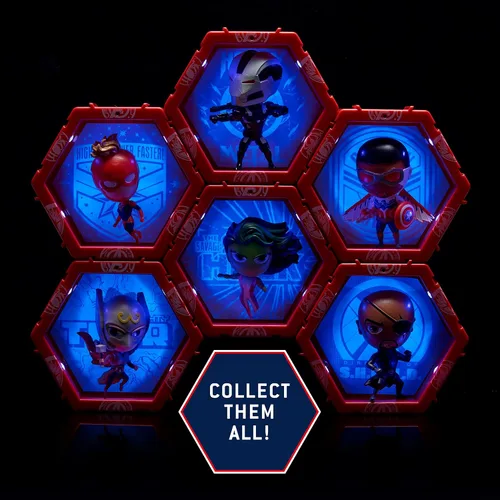 Vista 7 de Wow! PODS Colección de los Vengadores de Marvel – Nick Fury Figura de cabeza de juguete de superhéroe iluminada Juguetes coleccionables