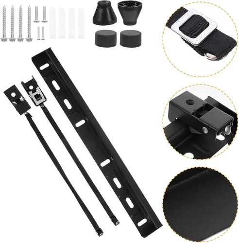 Vista 8 de Studless TV Wall Mount Bracket for 32-65 Inch Curved LCD Tvs, Black