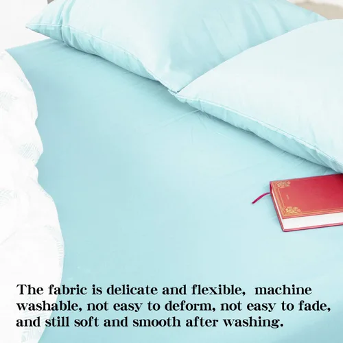 Vista 4 de NTBAY Sábana bajera ajustable extra larga para cama individual solamente – Sábana bajera de microfibra cepillada con bolsillo profundo – Suave, sin