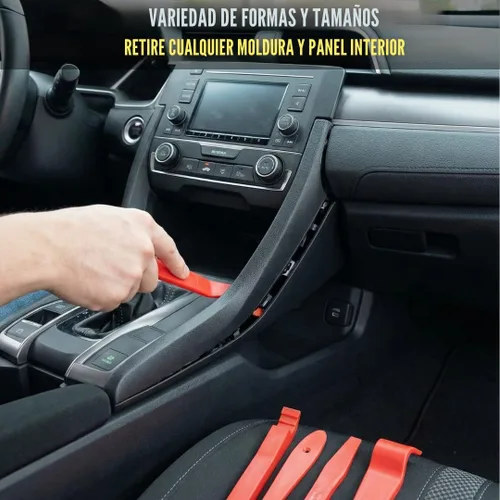 Vista 5 de Sunplustrade juego de panel de puerta para autos de 11 piezas con herramientas de remoción