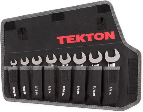Vista 9 de TEKTON wrn01066 Stubby llave combinada establecer con tienda y Go Keeper, 5/16 – 3/4 de pulgada, 8