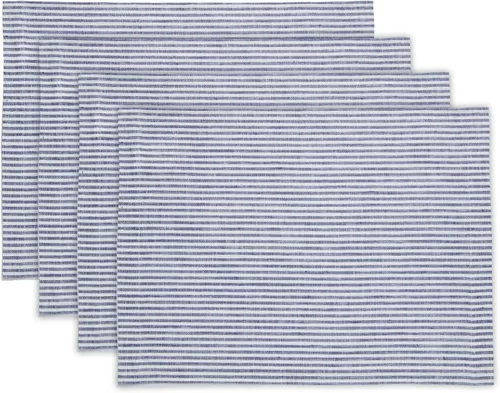 Vista 32 de Solino Home Juego de 4 manteles individuales de lino de 100 % lino puro, 14 x 19 pulgadas para primavera, verano, día de la madre, color aguacate