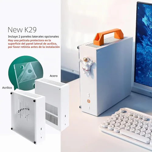 Vista 7 de SGPC K29 4.1L Mini ITX caso para HTPC y edificios de oficina