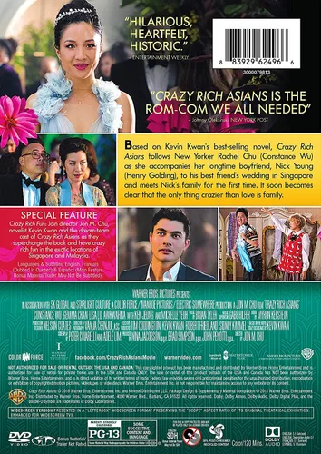 Vista 2 de Crazy Rich Asians (DVD)