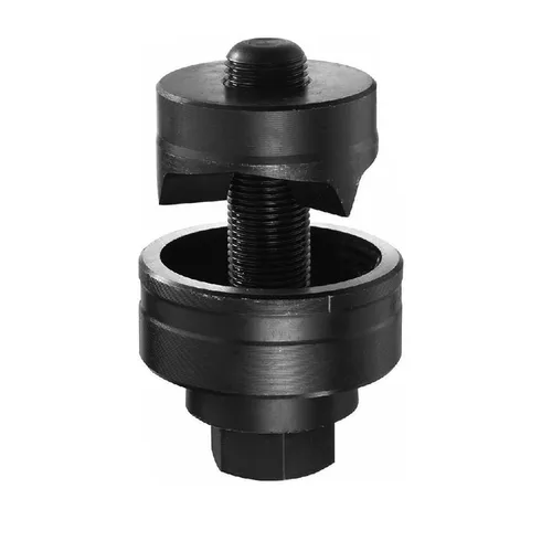 Vista 11 de Perforadora de chapa metálica de 0.748 in/0.75 pulgadas, cortador de agujero hexagonal de metal para fregadero, acero inoxidable, placa de acero, 1