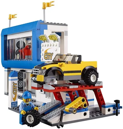 Vista 6 de LEGO City Town 60097 Kit de construcción para plaza de ciudad