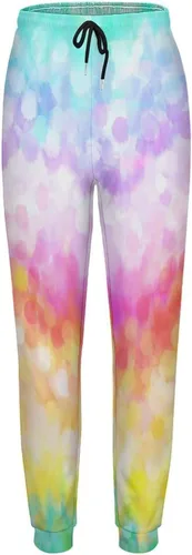Vista 4 de Painted Rainbow Casual Sweatpants for Women High Waisted Jogger Pants Sport Trousers with Pockets