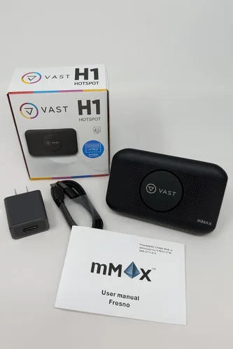 Vista 3 de Vast H1 4G LTE MiFi Mobile WiFi Hotspot Router - GSM desbloqueado para operadores T-Mobile y globales