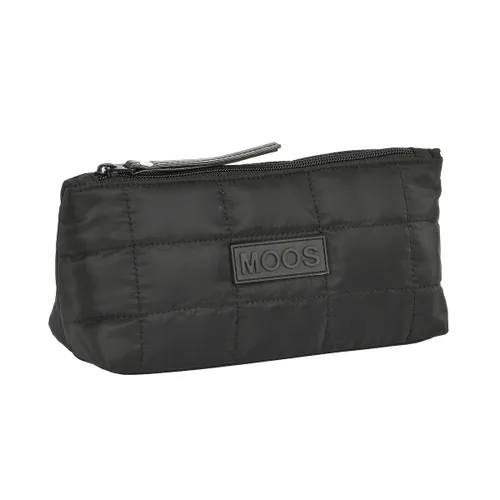 Vista 2 de Neceser Escolar Moos Negro Negro Acolchado 23 x 12 x 8 cm
