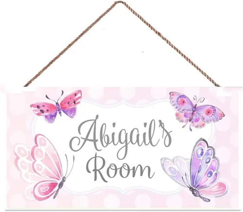 Vista 9 de Letreros personalizados, lindo letrero de mapache, decoración de pared personalizada, nombre personalizado, habitación de niños, habitación de bebé