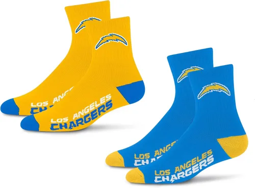Vista 28 de For Bare Feet Calcetines quarter NFL unisex para adultos