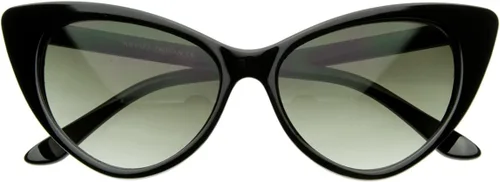 Vista 2 de Lentes de sol vintage estilo cat-eye de zeroUV