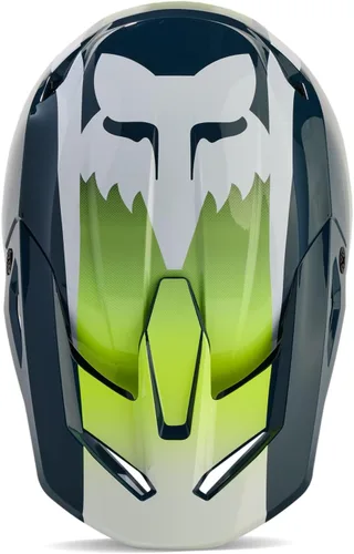 Vista 4 de Fox Racing Casco unisex V1 para motocross para motocross, índigo oscuro, talla S