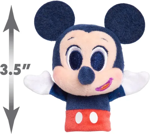 Vista 3 de Disney Marionetas de dedo para canciones de cuna juvenil, incluye Mickey Mouse, Minnie Mouse, Bingo y Rolly