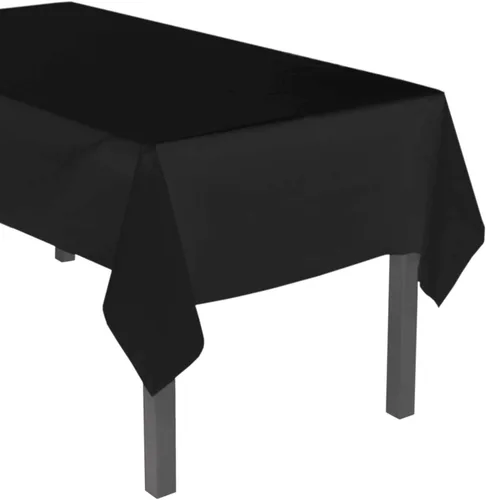 Vista 8 de Party Essentials ValuMost - Mantel de plástico disponible en 36 colores, 54 x 108 pulgadas, rojo