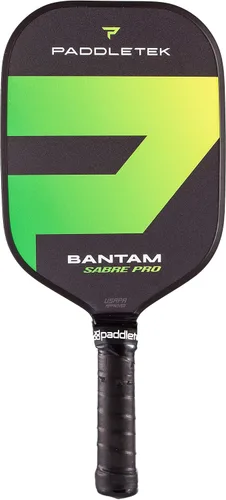 Vista 8 de Paddletek Bantam Sabre Pro - Paletas profesionales de pickleball con núcleo de panal - Superficie de policarbonato, núcleo de policarbonato