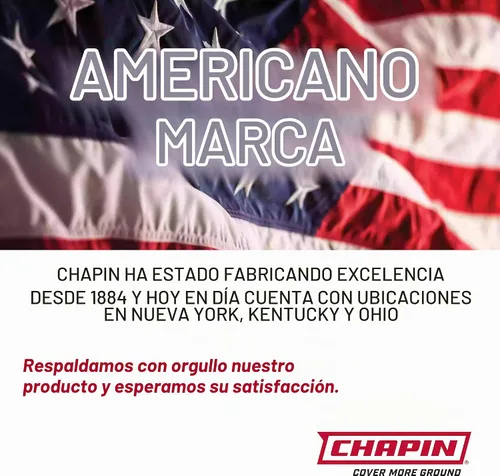 Vista 4 de Chapin 8740A: coctelera de mano de polietileno negro de 64 onzas para césped, fertilizante, semillas de césped, sal y arena, uso durante todo