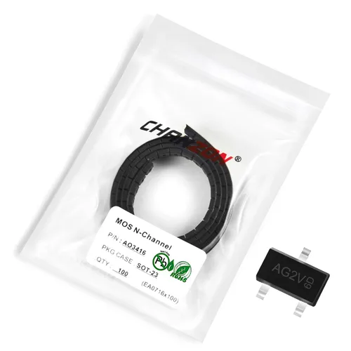 Vista 32 de Chanzon 2N60 TO-220AB NMOS MOS N-Channel Power MOSFET Transistor, alto voltaje y corriente nominal, (paquete de 10 unidades)