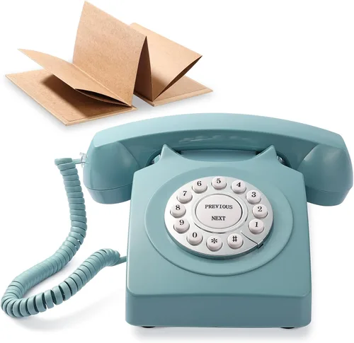 Vista 8 de Libro de Invitados de Boda con Audio, Teléfono de Boda para Grabar Mensajes de Voz, Libro de Invitados Retro para Boda o Fiesta de Cumpleaños